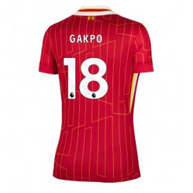 Liverpool Cody Gakpo #18 Heimtrikot 2024-25 Kurzarm